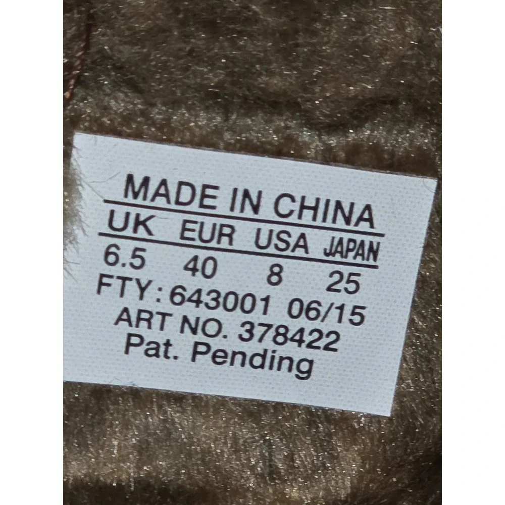 Salomon Women's Brown Quilted Wool Winter Snow Boots Fur Trim Lace Up Zip Size 8